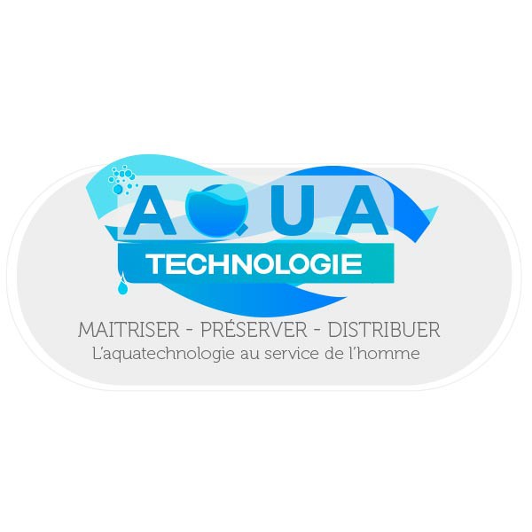 Réalisation d'une proposition de logo pour AquaTechnologie Pierrefond île de la Réunion