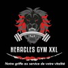 Réalisation de logo pour la salle de musculation Heracles Gym XXL