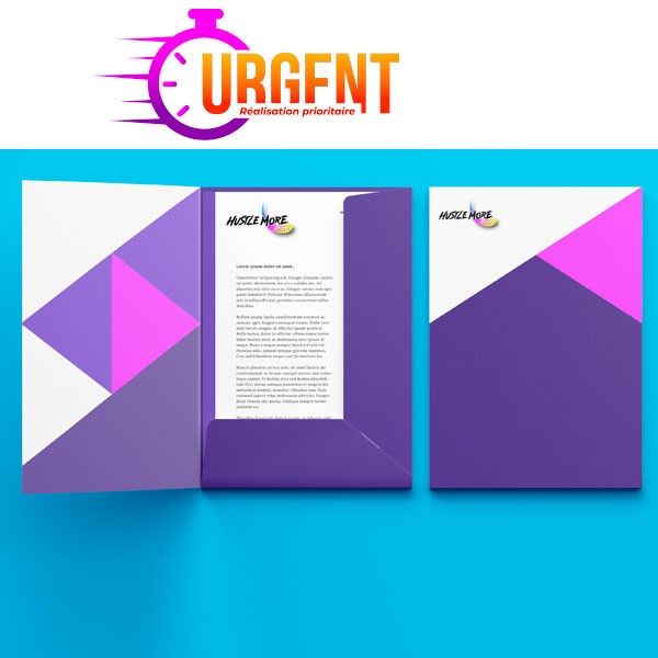 CHEMISES | A4 | PACK 100 | URGENT