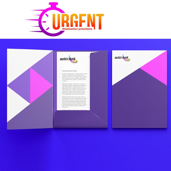 CHEMISES | A4 | PACK 500 | URGENT