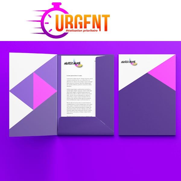 CHEMISES | A4 | PACK 1000 | URGENT