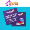 Imprimez en mode prioritaire 100 cartes de visite format carré sur la réunion commande et livraison facile et rapide