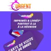 Imprimez en urgence vos cartes de visite format coins ronds