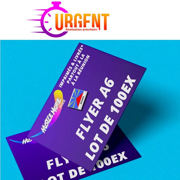 FLYERS A6 | Pack 100 | URGENT