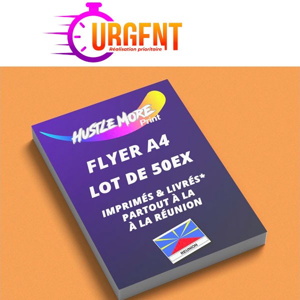 FLYERS A4 | Pack 50 | URGENT