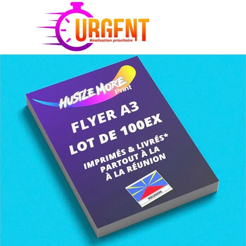 Nos flyers ont été imprimés avec une précision incroyable. Les couleurs sont éclatantes et le papier est agréable au toucher. Nous sommes très contents du résultat.